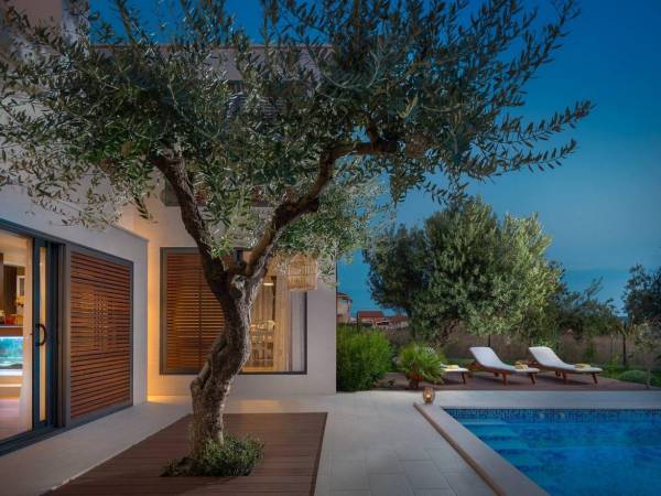 Luxury Villa with Large Pool, Sauna, Jacuzzi and Fitness-facility near Split and Trogir
